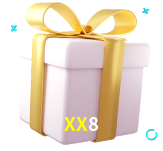 Receba seus bônus de boas-vindas no XX8